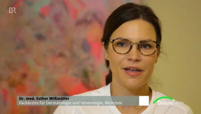 BR TV report Phlebology Dr. Esther Wißmüller