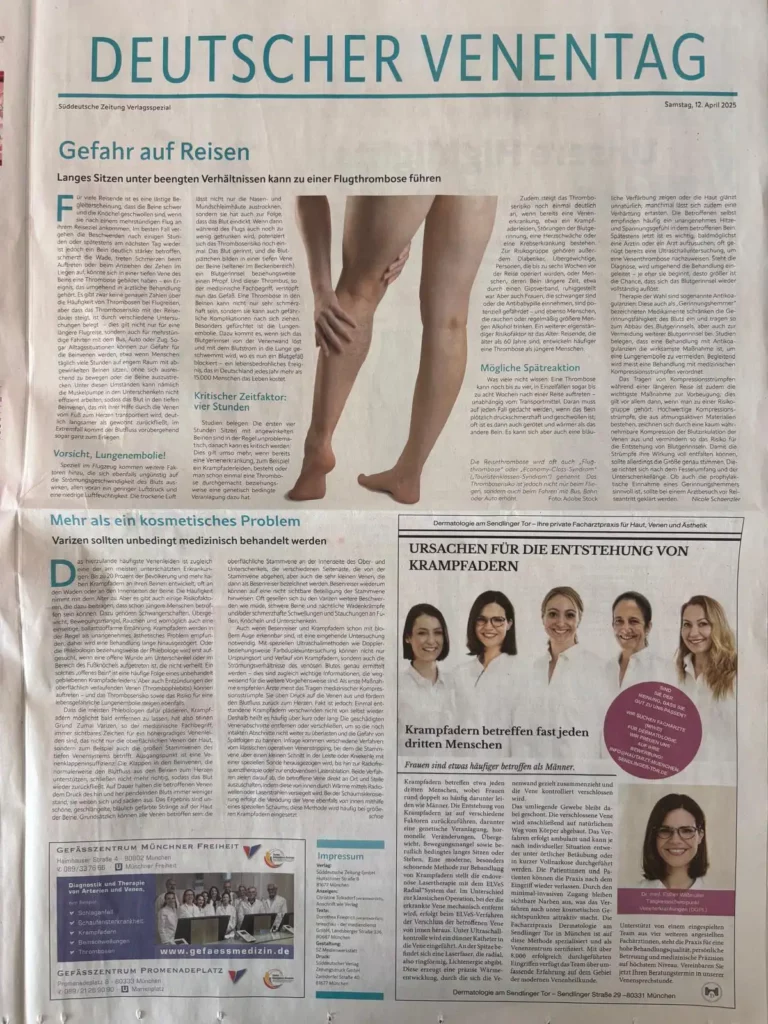 SZ article on the German Vein Day