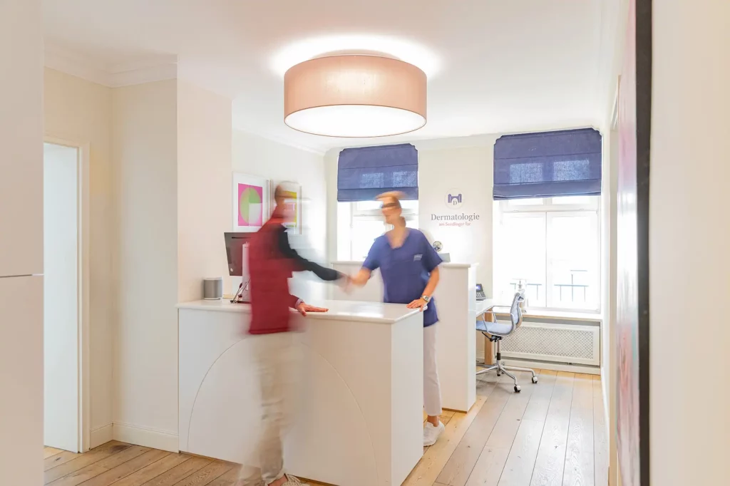 dermatology munich sendlinger tor reception registration