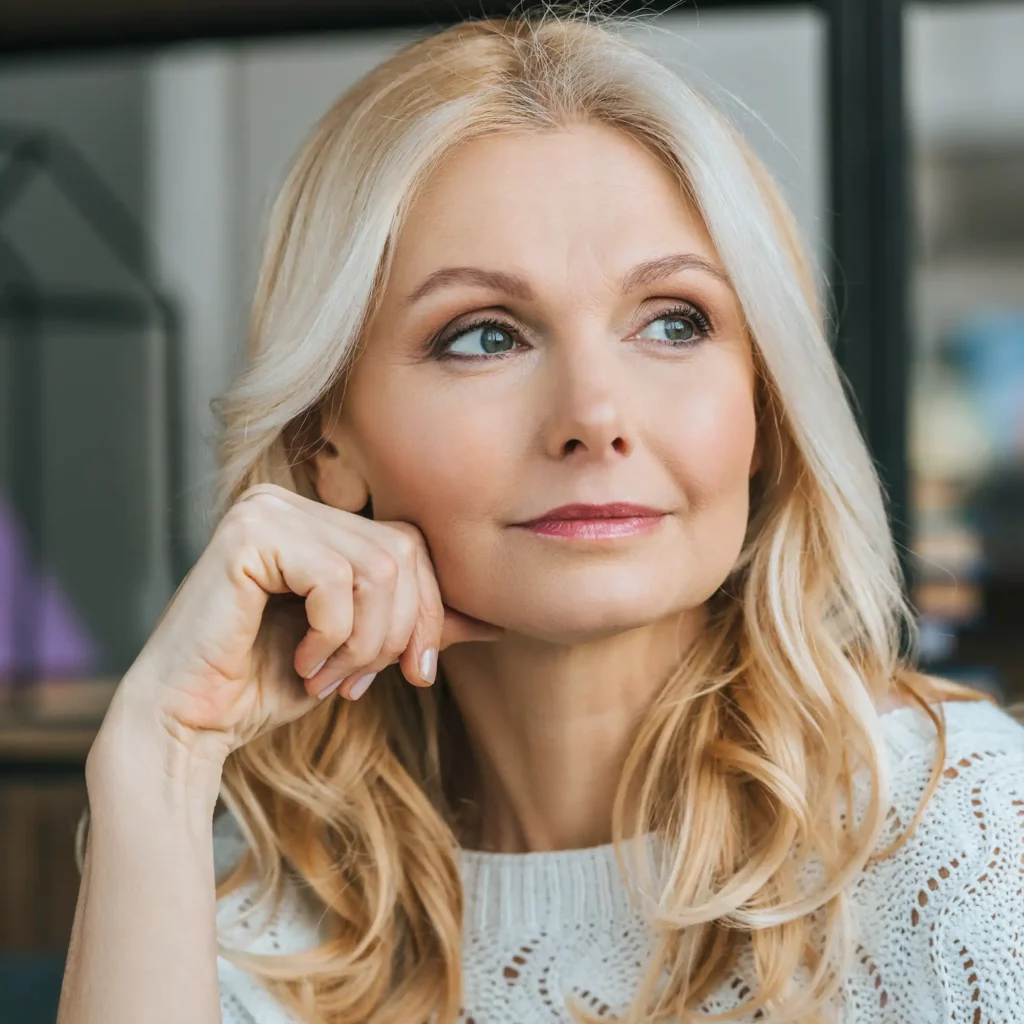 Dermatologie Sendlinger Tor Ästhetische Dermatologie dreamy woman with blonde hair